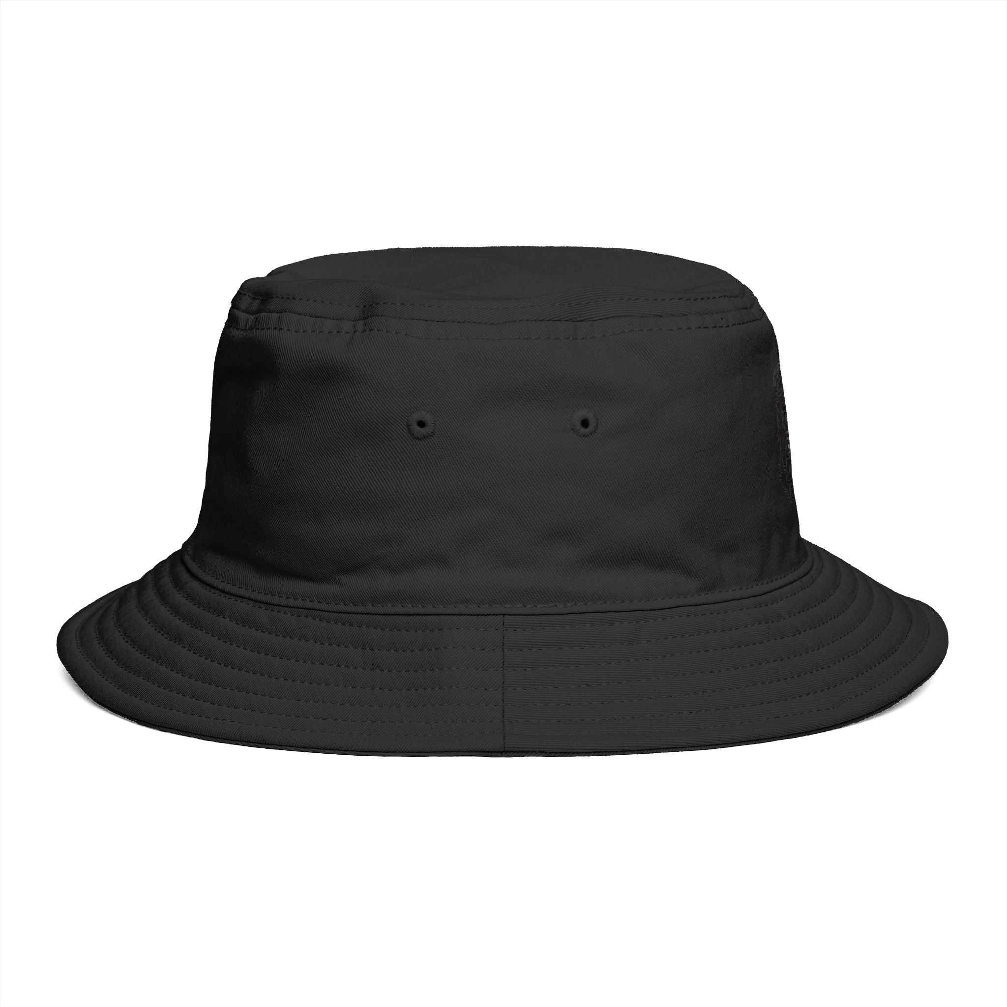 Brown Bucket Hat with Border Collie Portrait – Dog Lover Sun Hat