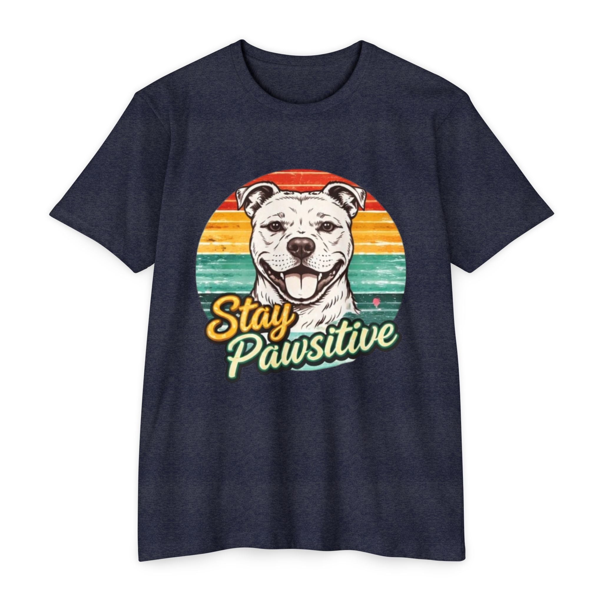 Stay Pawsitive Dog T-Shirt