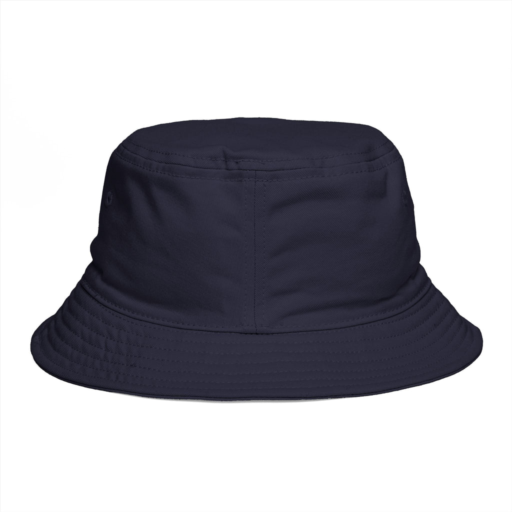 Brown Bucket Hat with Border Collie Portrait – Dog Lover Sun Hat