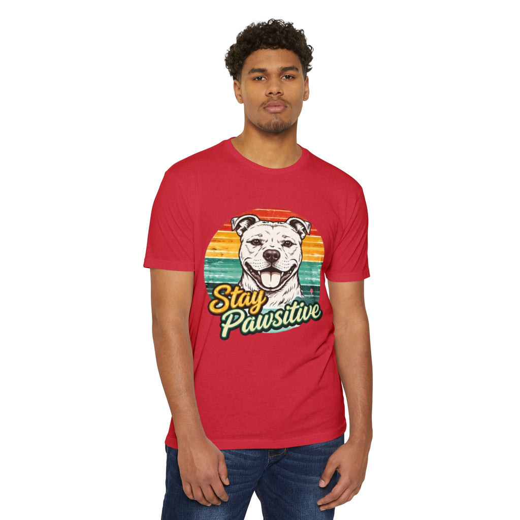 Stay Pawsitive Dog T-Shirt
