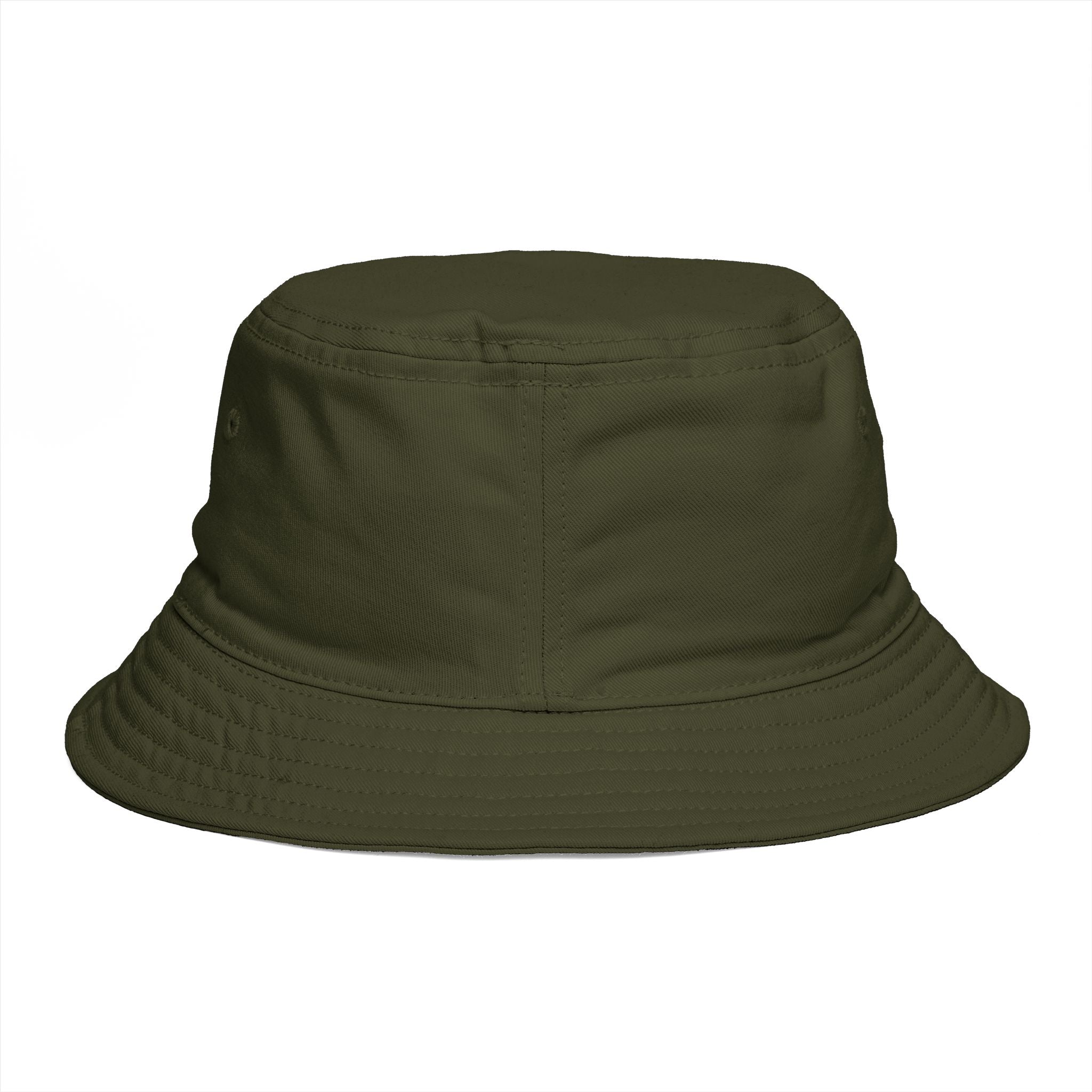 Brown Bucket Hat with Border Collie Portrait – Dog Lover Sun Hat
