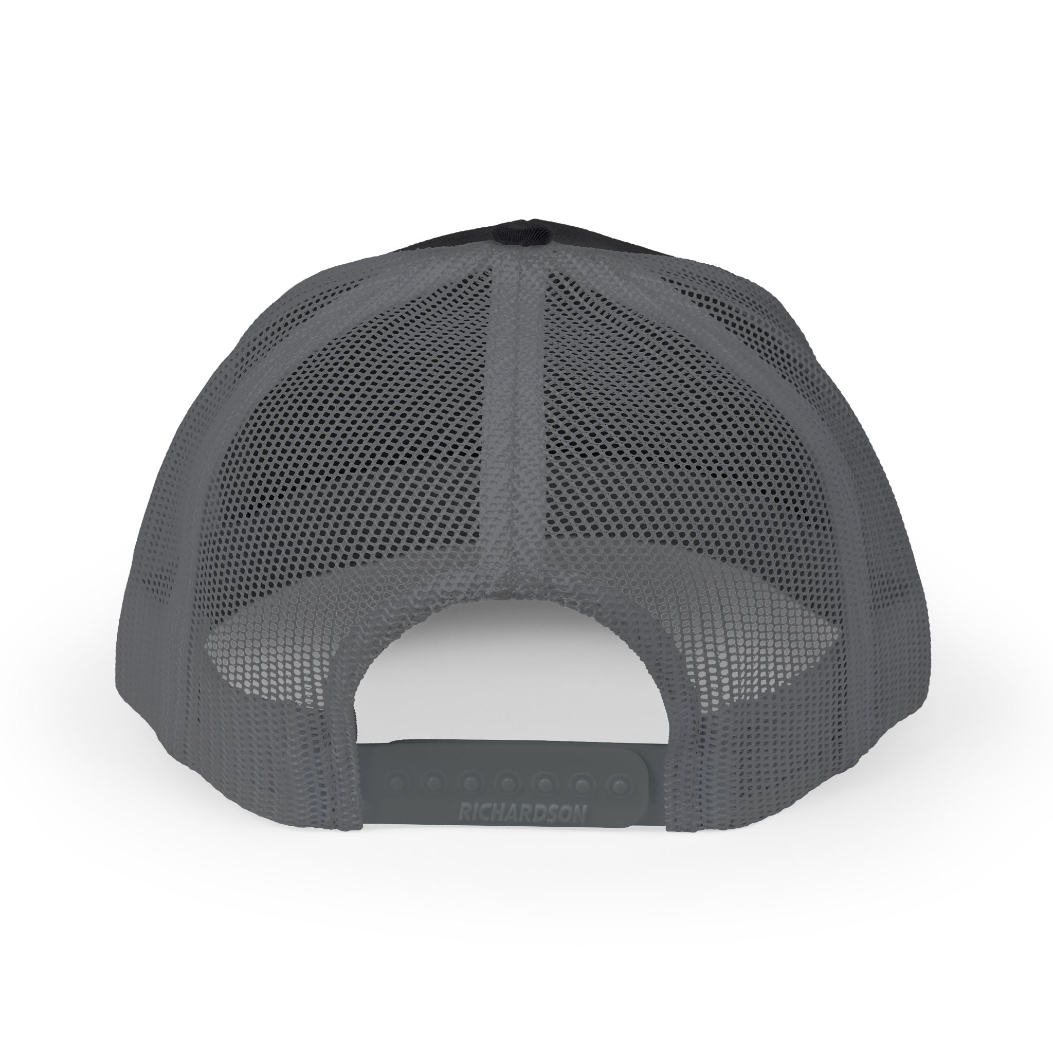 Embroidered Pitbull Trucker Hat — Black/White Snapback Cap