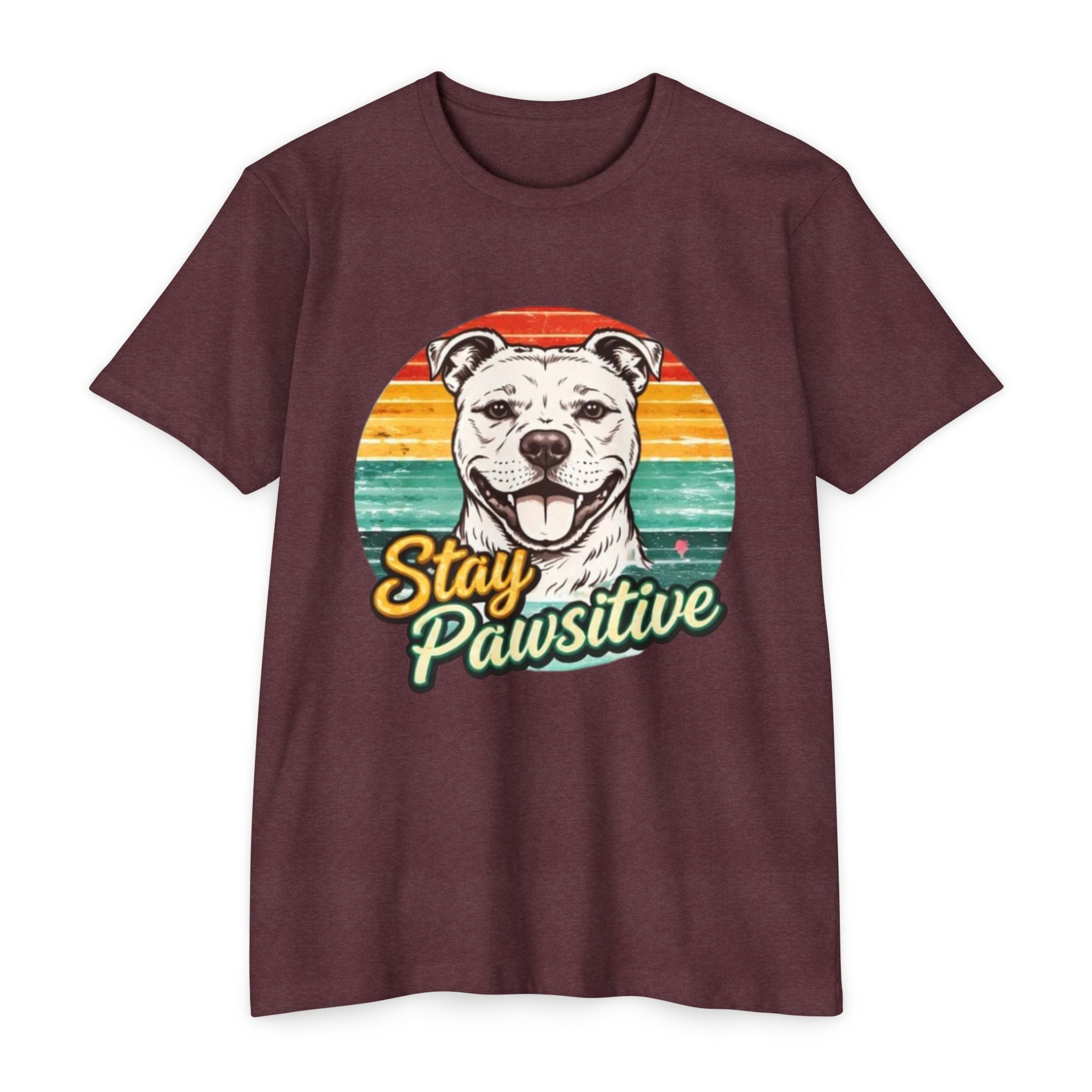 Stay Pawsitive Dog T-Shirt