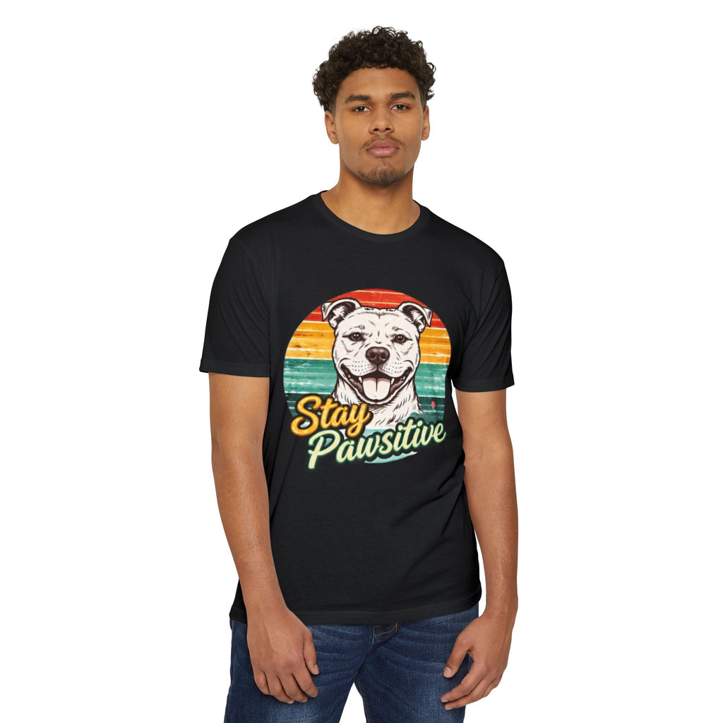 Stay Pawsitive Dog T-Shirt