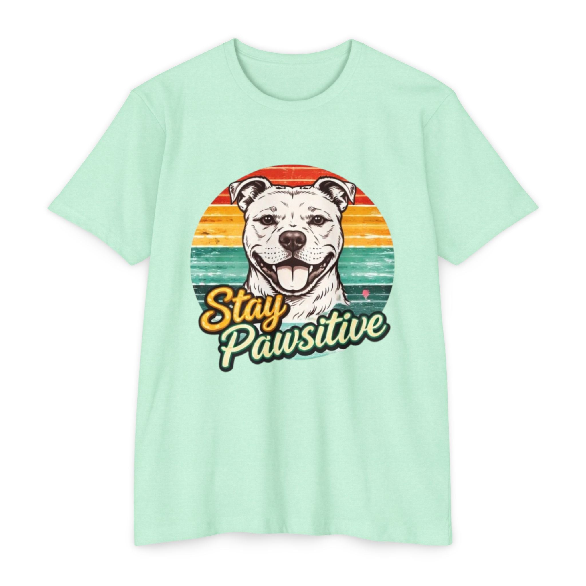 Stay Pawsitive Dog T-Shirt