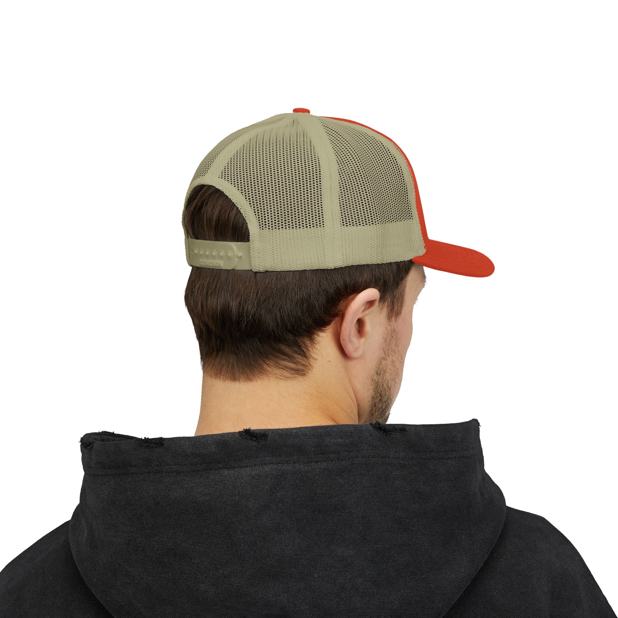 Trucker Cap — Floral Teddy 'Dog Mom' Embroidered Snapback