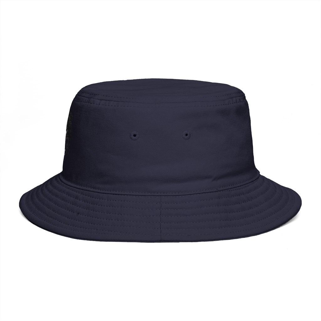 Brown Bucket Hat with Border Collie Portrait – Dog Lover Sun Hat