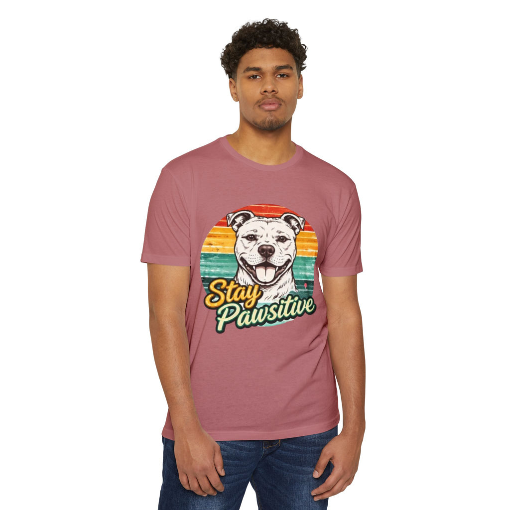 Stay Pawsitive Dog T-Shirt