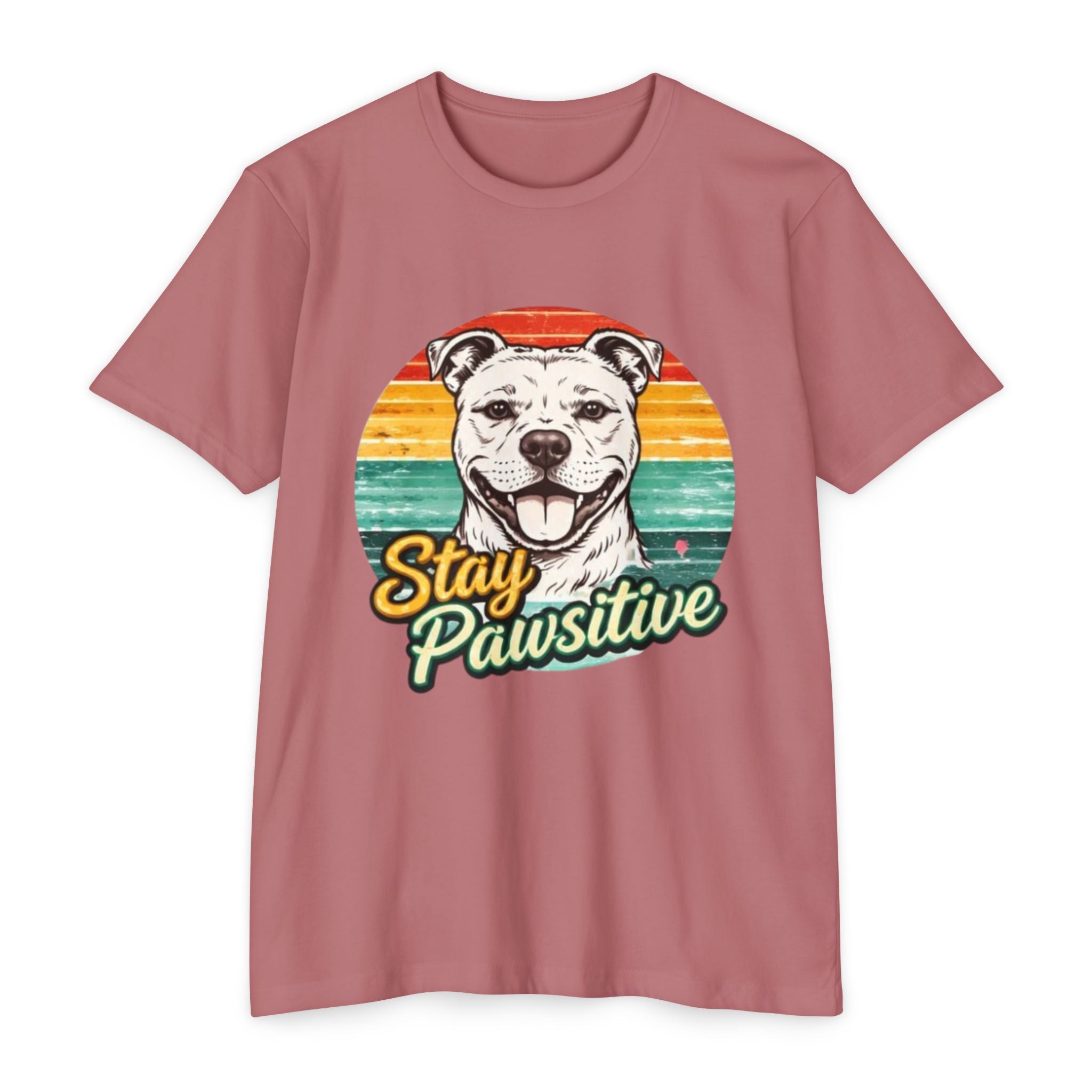 Stay Pawsitive Dog T-Shirt