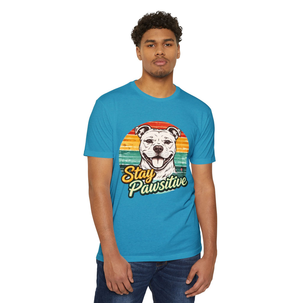 Stay Pawsitive Dog T-Shirt