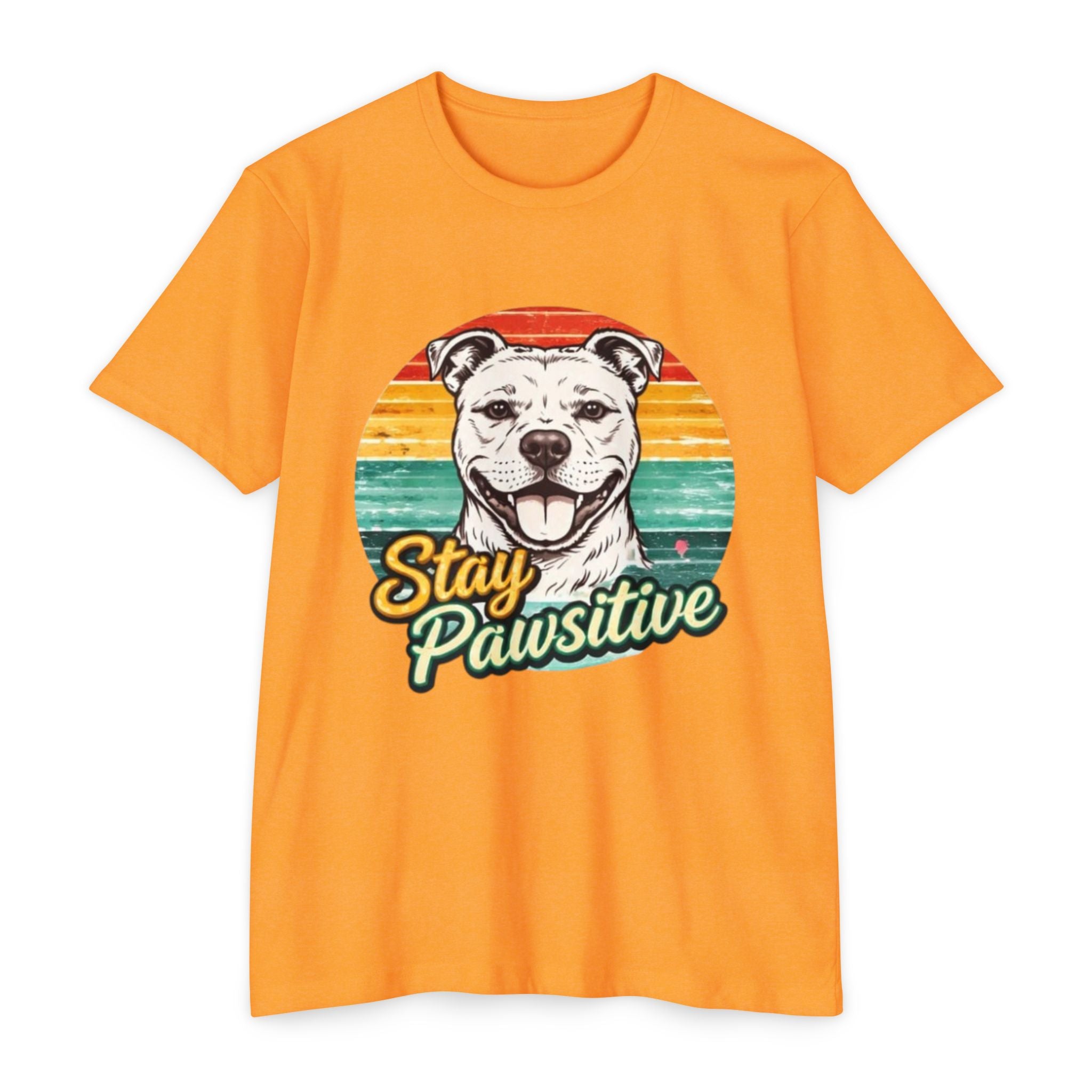 Stay Pawsitive Dog T-Shirt