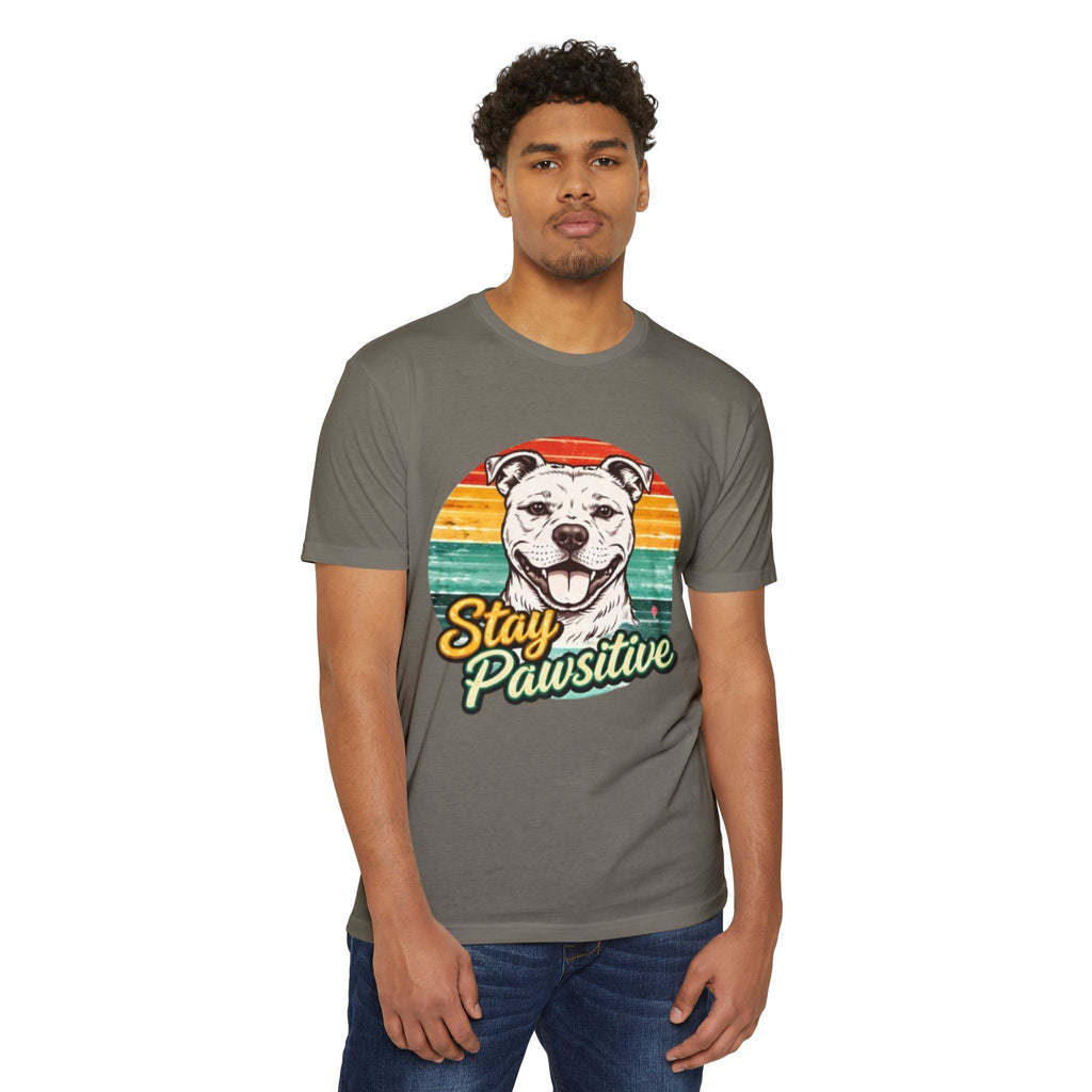 Stay Pawsitive Dog T-Shirt