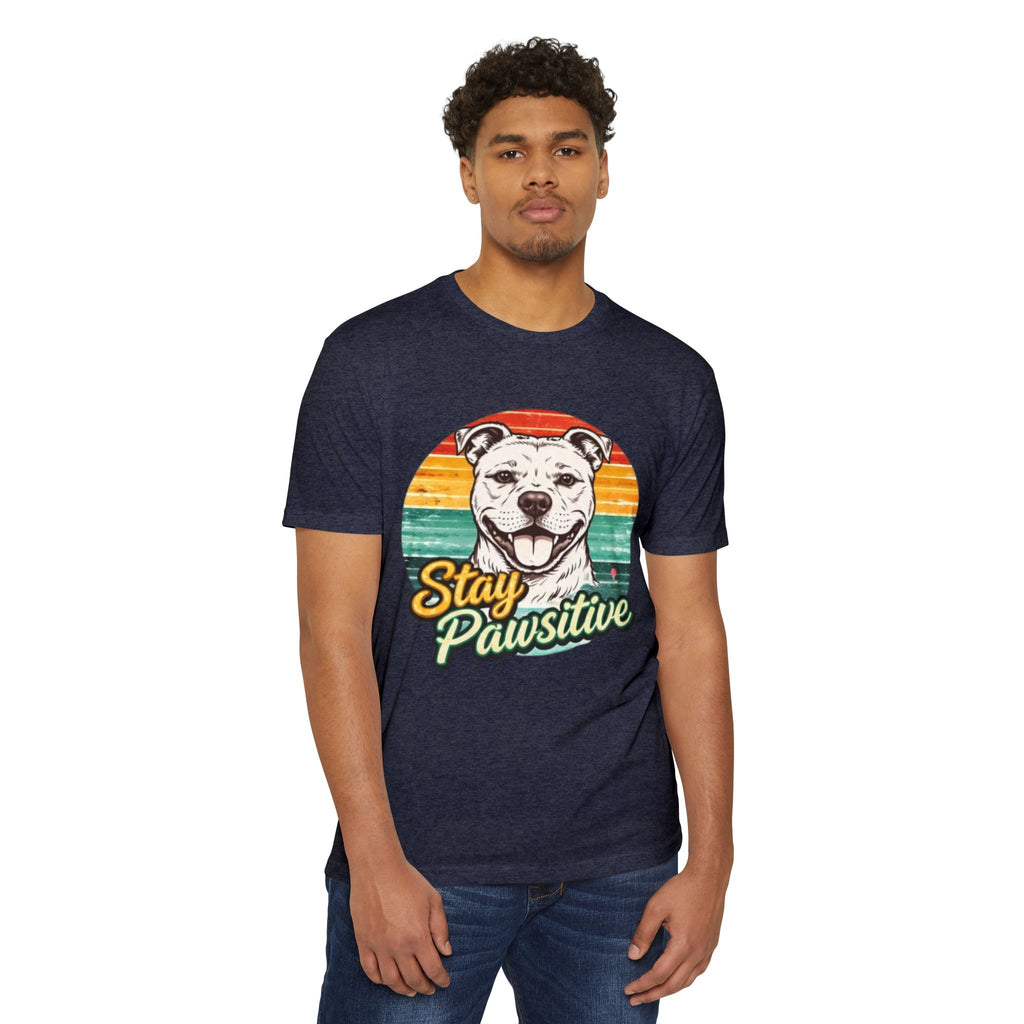 Stay Pawsitive Dog T-Shirt