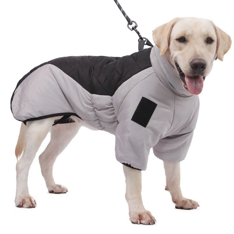 New Winter Dog Coat Waterproof Pet Clothes For Medum Large
