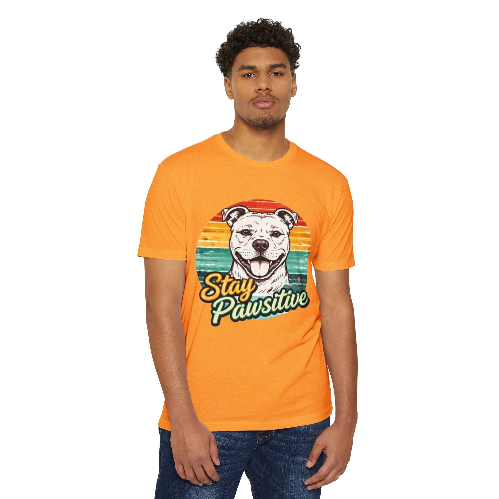 Stay Pawsitive Dog T-Shirt