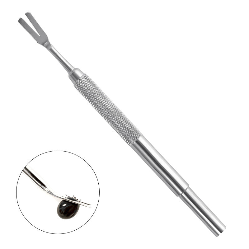 Stainless Steel Tick Tweezers