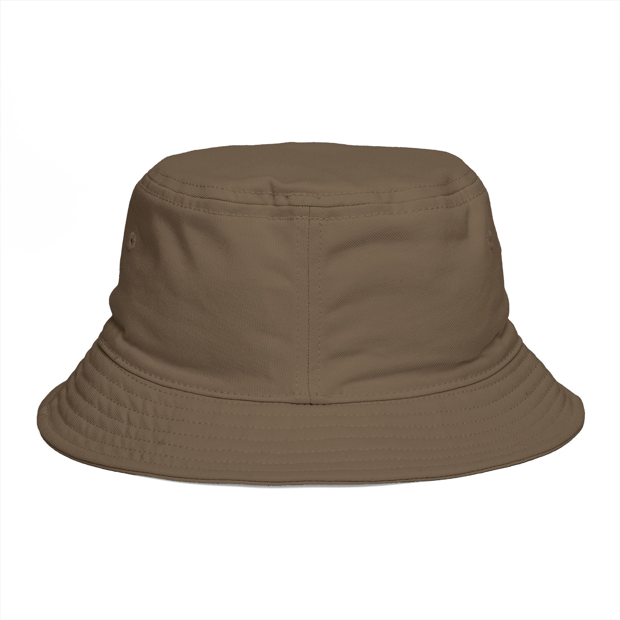 Brown Bucket Hat with Border Collie Portrait – Dog Lover Sun Hat