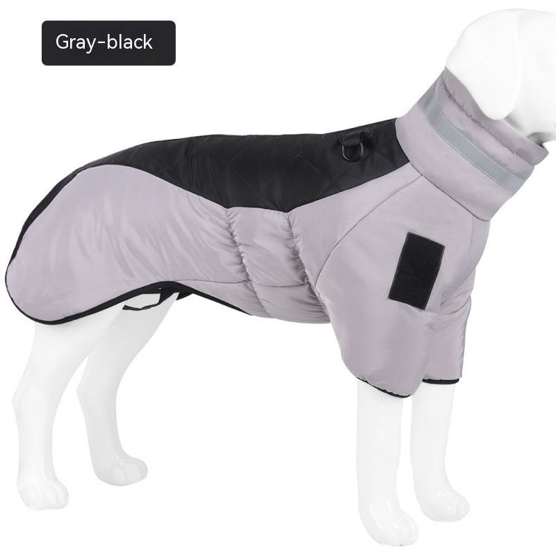 New Winter Dog Coat Waterproof Pet Clothes For Medum Large