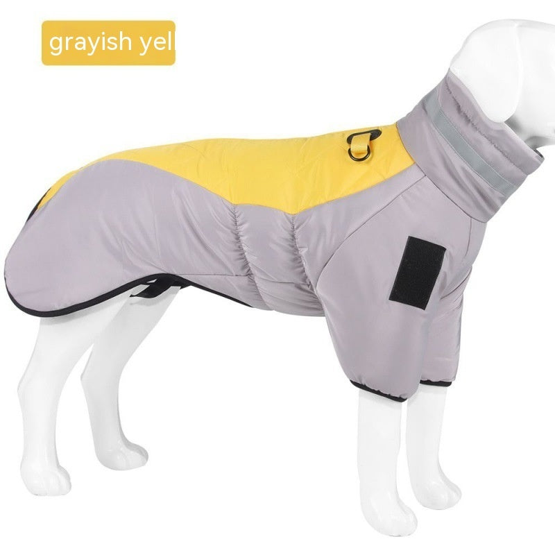 New Winter Dog Coat Waterproof Pet Clothes For Medum Large